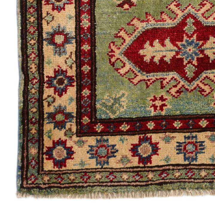 2' 1 x 2' 11 Hand Knotted Kazak Rug