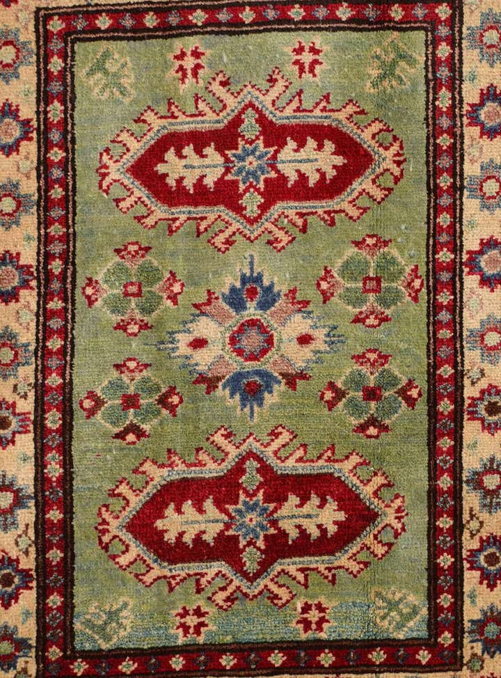 2' 1 x 2' 11 Hand Knotted Kazak Rug