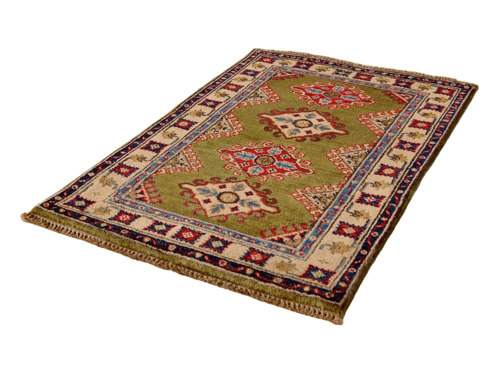 2' 1 x 3' 3 Hand Knotted Kazak Rug