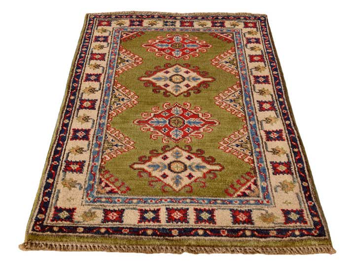 2' 1 x 3' 3 Hand Knotted Kazak Rug