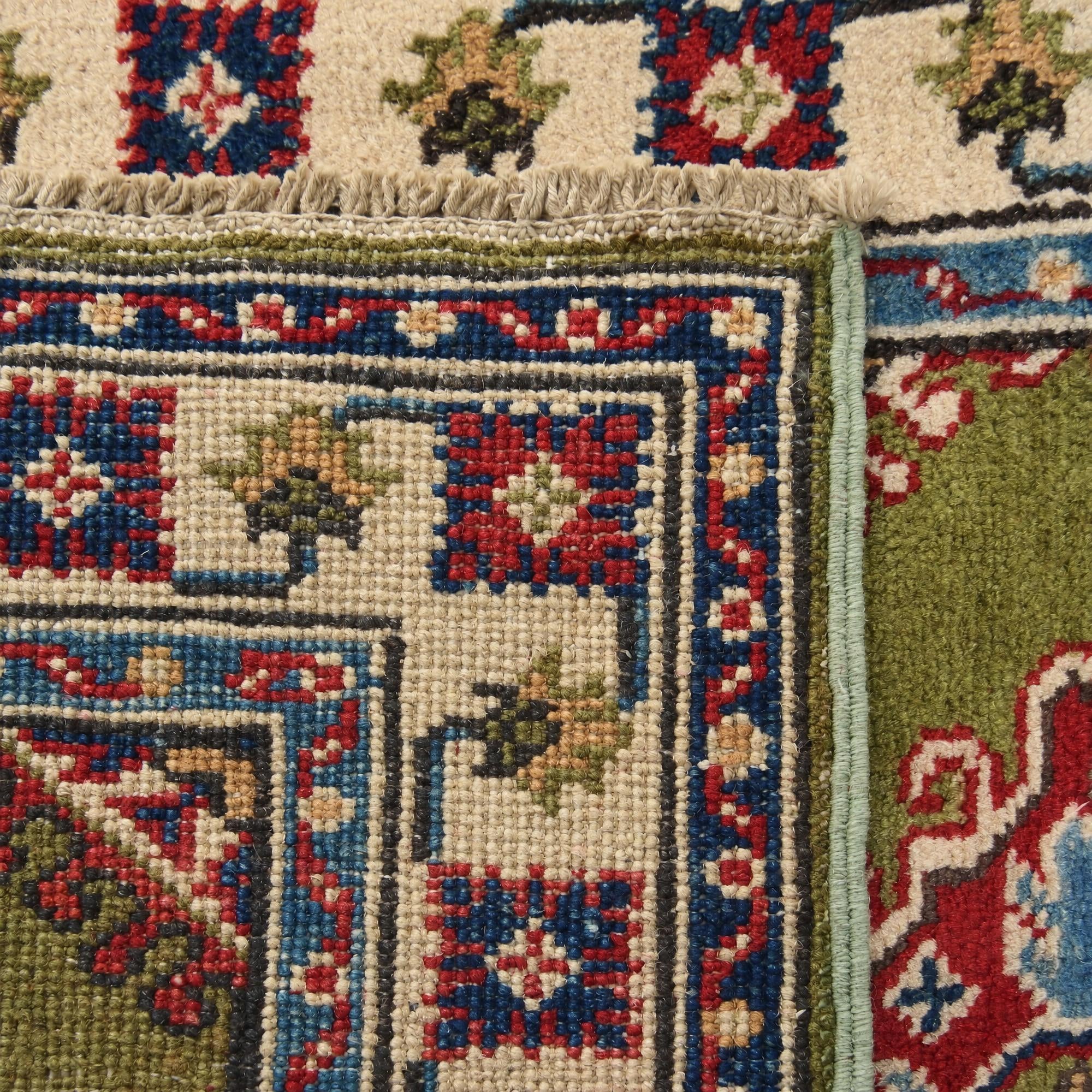 65cm x 100cm Hand Knotted Kazak Rug