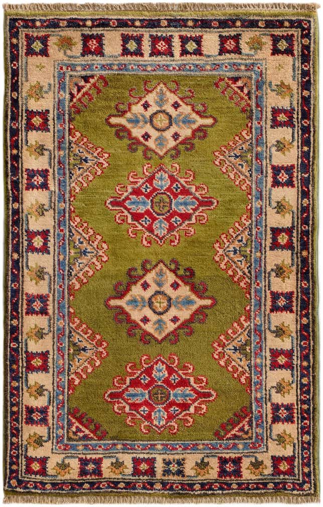 2' 1 x 3' 3 Hand Knotted Kazak Rug