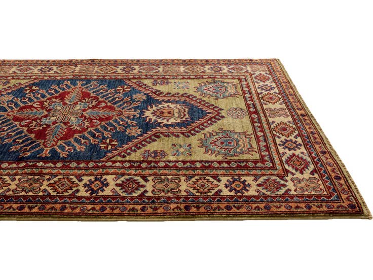 Detail image of 3' 3 x 4' 11 Hand Knotted Kazak Rug