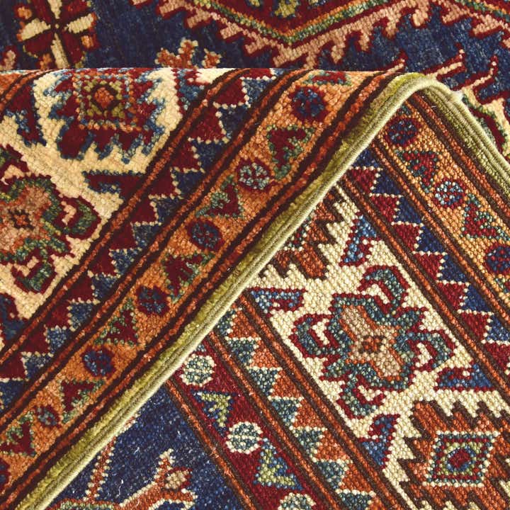 3' 3 x 4' 11 Hand Knotted Kazak Rug