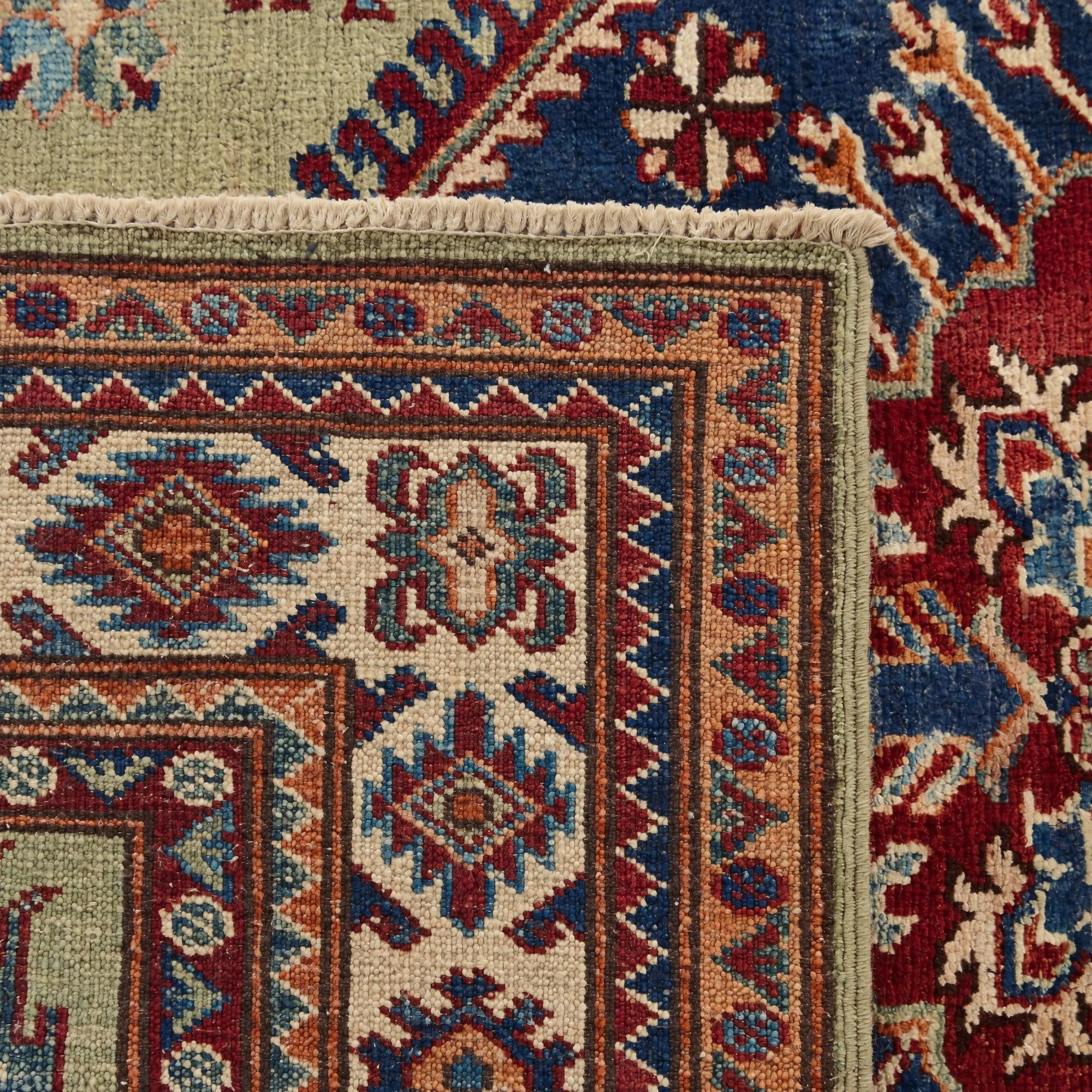 100cm x 150cm anudado a mano Kazak Alfombra