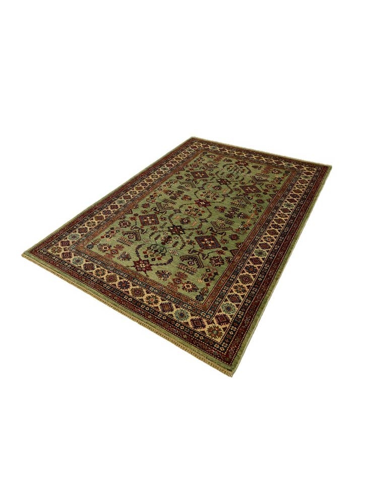 Detail image of 5' 10 x 7' 10 Hand Knotted Kazak Rug