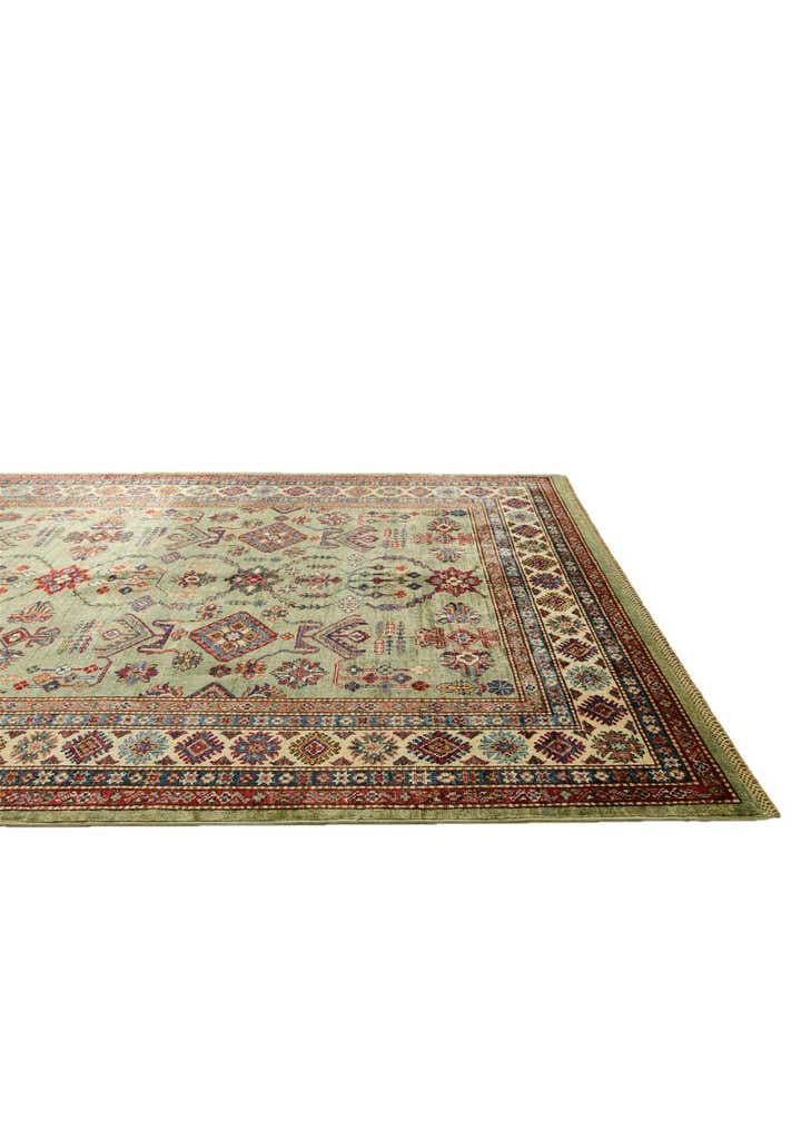 5' 10 x 7' 10 Hand Knotted Kazak Rug
