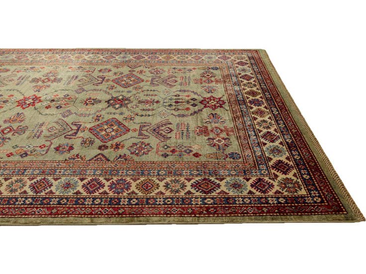 Detail image of 5' 10 x 7' 10 Hand Knotted Kazak Rug
