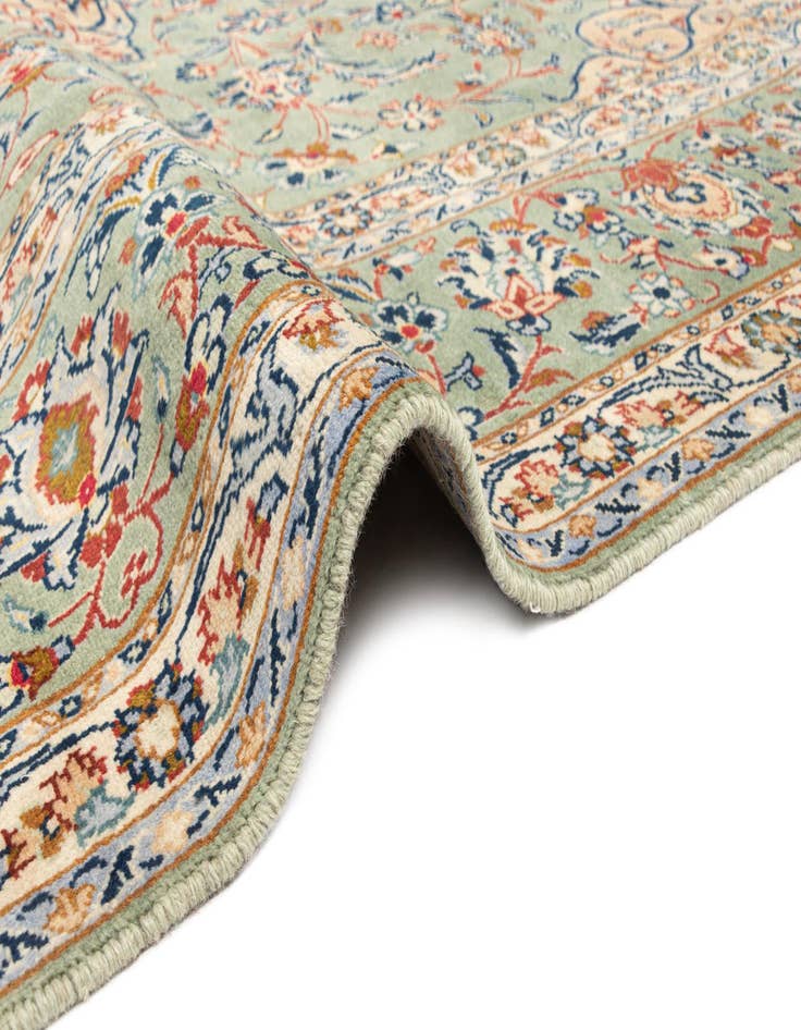 Detail image of 8' 1 x 11' Kerman Wool Rug