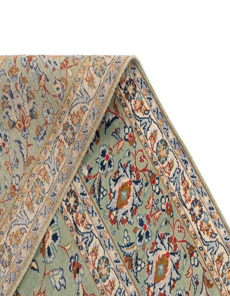 Detail image of 8' 1 x 11' Kerman Wool Rug