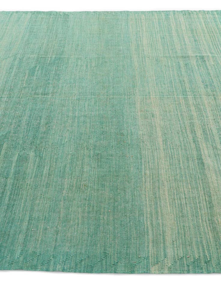 Detail image of 6' 6 x 9' 8  Hand Woven Kilim Modern Wool Rug