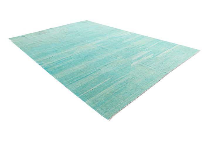 205cm x 300cm Handgeweven Kilim Modern Wol Vloerkleed