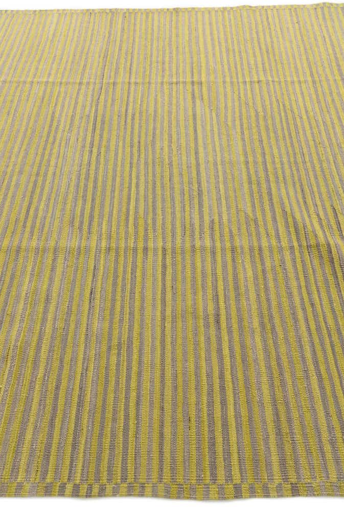 6' 10 x 9' 8 Hand Woven Kilim Modern Wool Rug