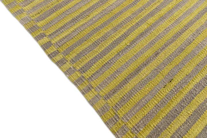 6' 10 x 9' 8 Hand Woven Kilim Modern Wool Rug