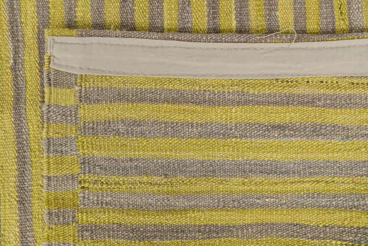6' 10 x 9' 8 Hand Woven Kilim Modern Wool Rug