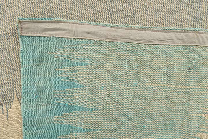 8' x 9' 8 Hand Woven Kilim Modern Wool Rug