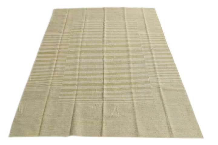 5' x 6' 5 Hand Woven Kilim Modern Wool Rug