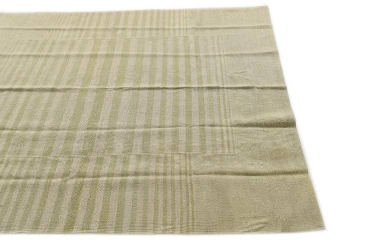 Detail image of 5' x 6' 5 Hand Woven Kilim Modern Wool Rug