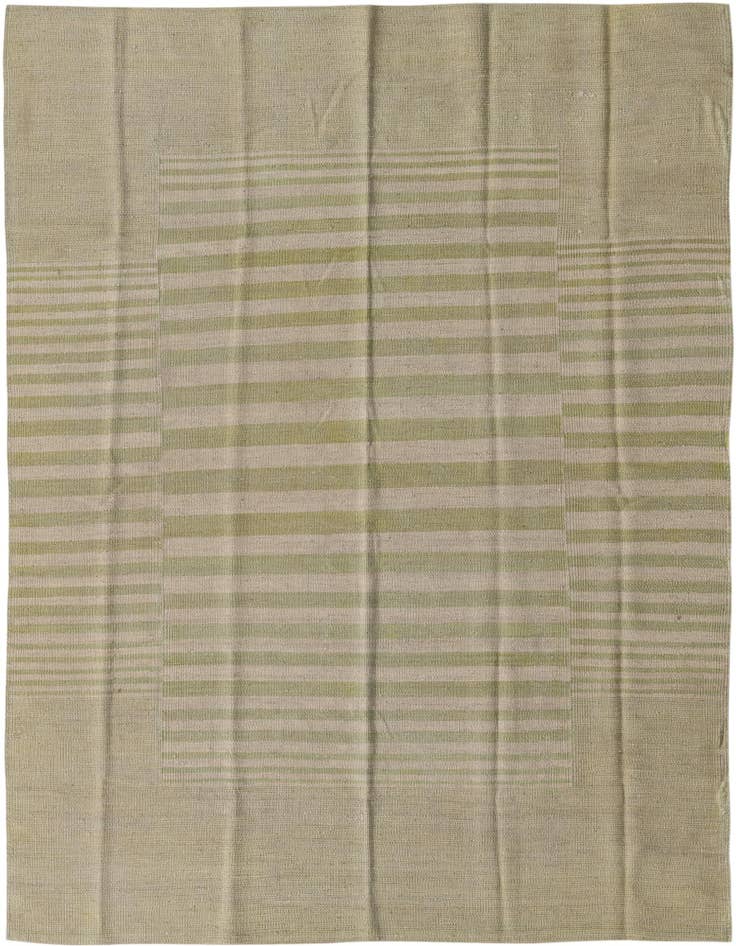 Detail image of 5' x 6' 5 Hand Woven Kilim Modern Wool Rug