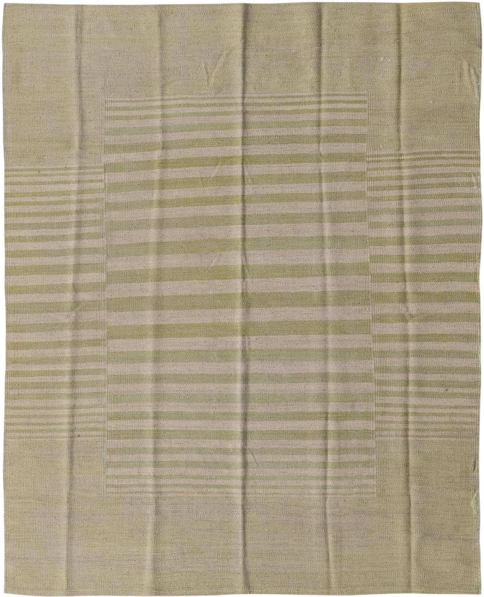 5' x 6' 5 Hand Woven Kilim Modern Wool Rug