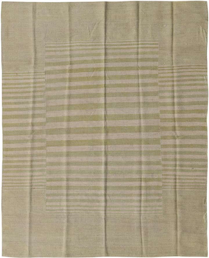 5' x 6' 5 Hand Woven Kilim Modern Wool Rug