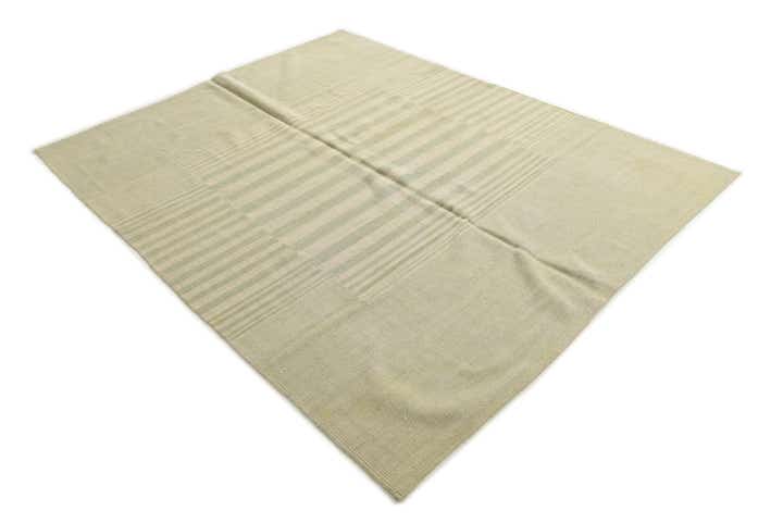 5' 9 x 7' 6 Hand Woven Kilim Modern Wool Rug
