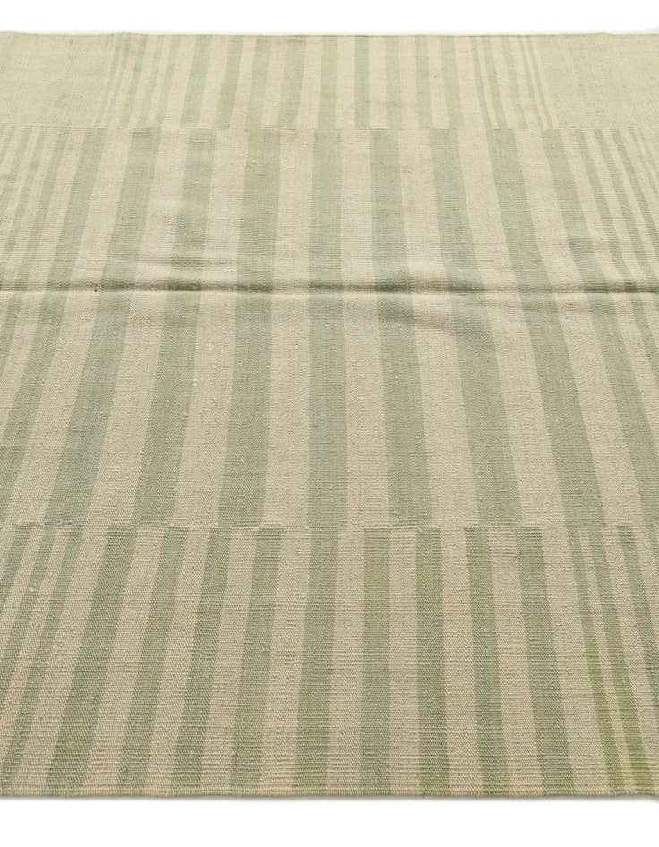 Detail image of 5' 9 x 7' 6  Hand Woven Kilim Modern Wool Rug