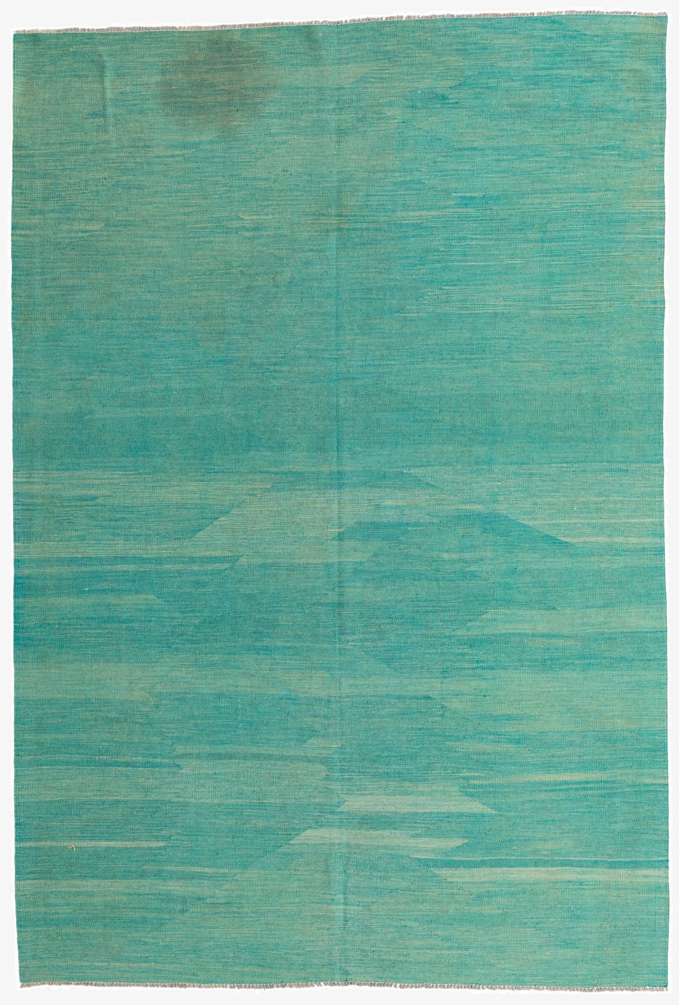 6' 8 x 9' 10  Hand Woven Kilim Modern Wool Rug