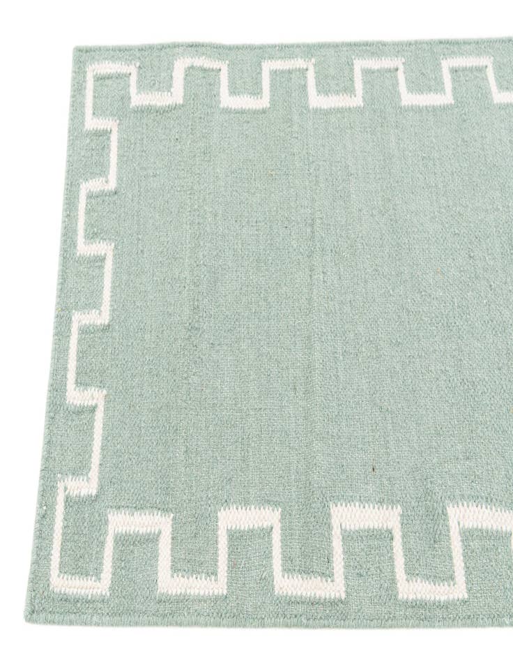 Detail image of 2' 1 x 3' 2  Hand Woven Kilim Wool Rug