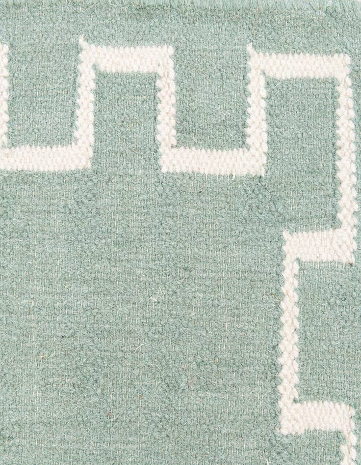 Detail image of 2' 1 x 3' 2  Hand Woven Kilim Wool Rug