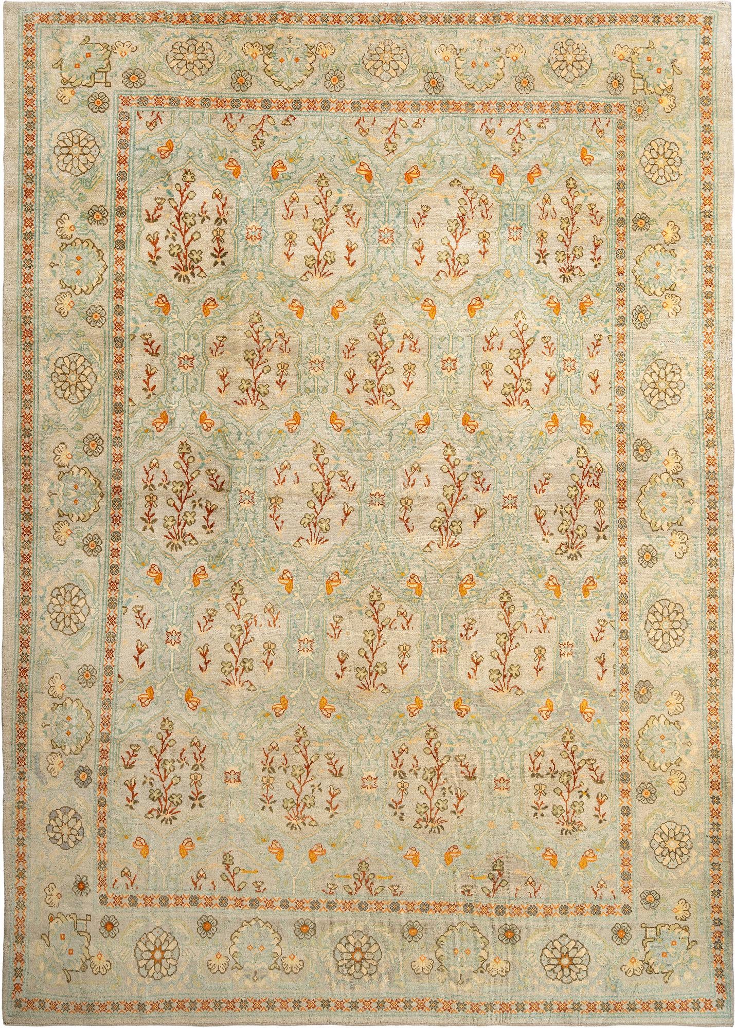 10' x 13' 11 Hand Knotted Kundan Rug
