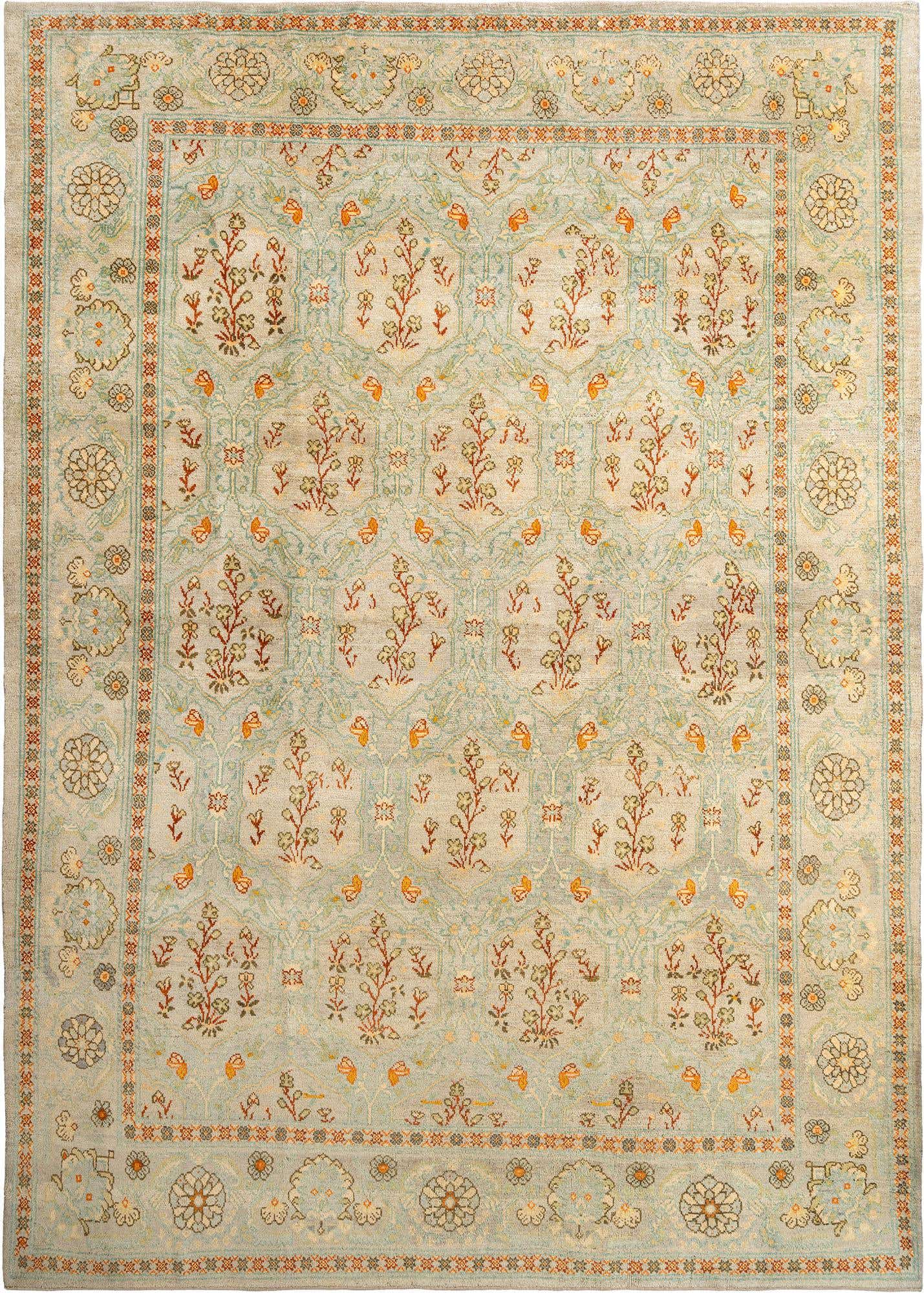 10' x 13' 11 Hand Knotted Kundan Rug