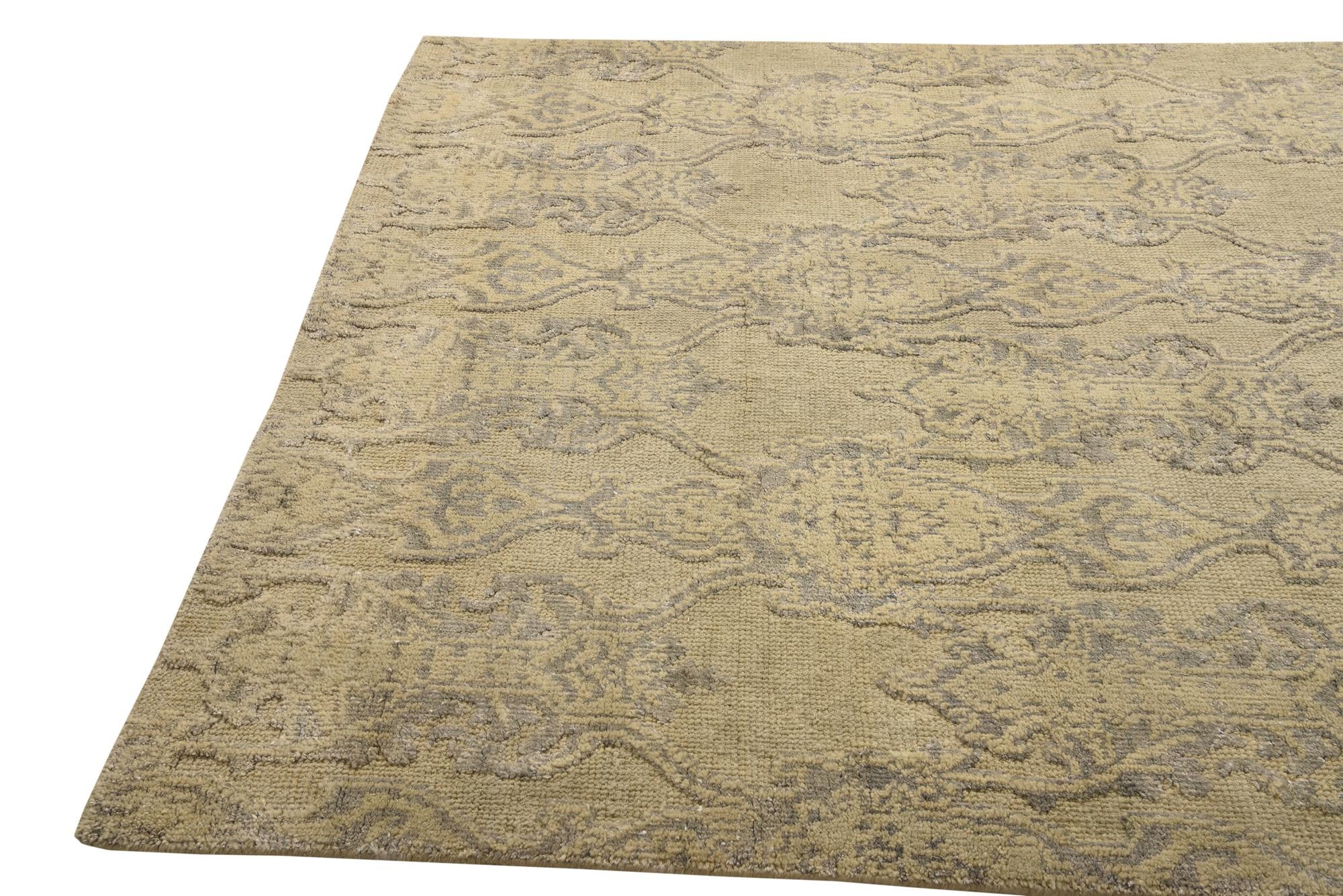 6' 2 x 9' 3 Hand Knotted Luna Rug