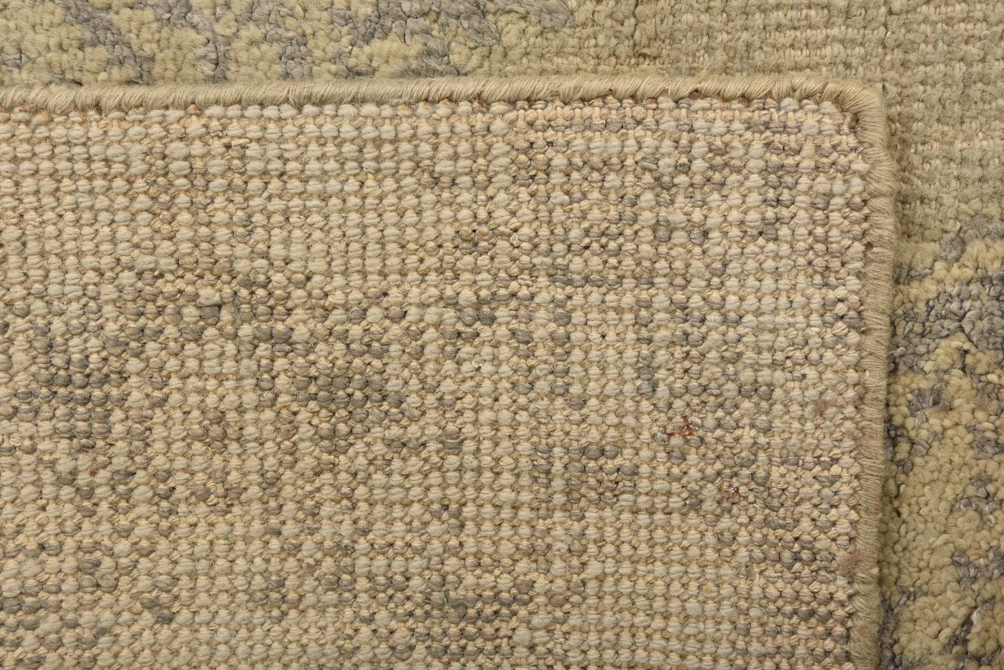 6' 2 x 9' 3 Hand Knotted Luna Rug