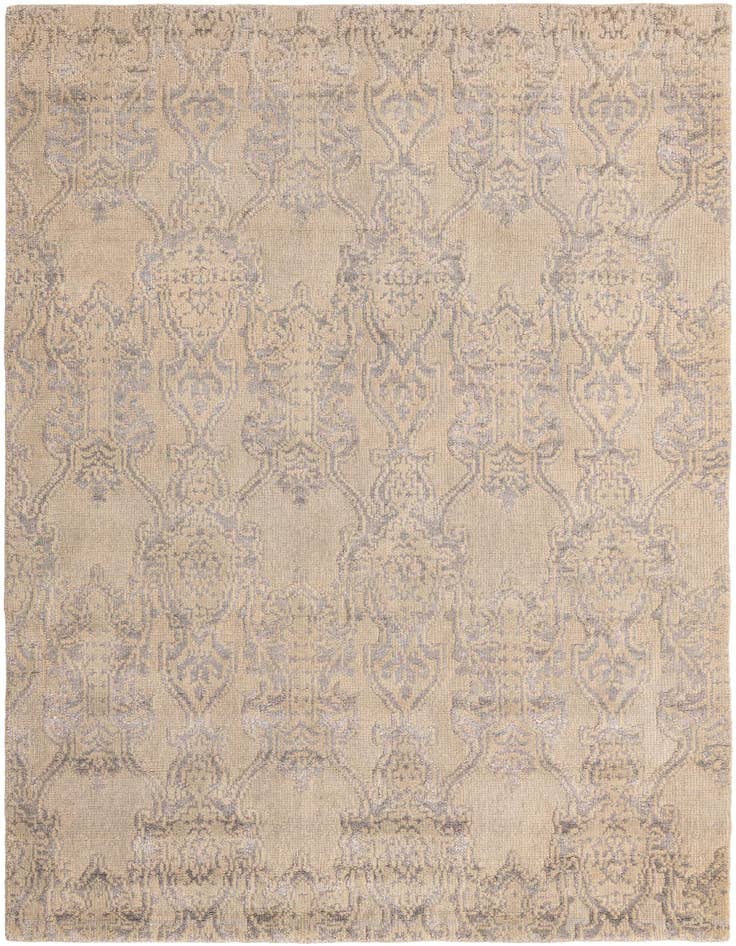 Detail image of 6' 2 x 9' 3 Hand Knotted Luna Rug