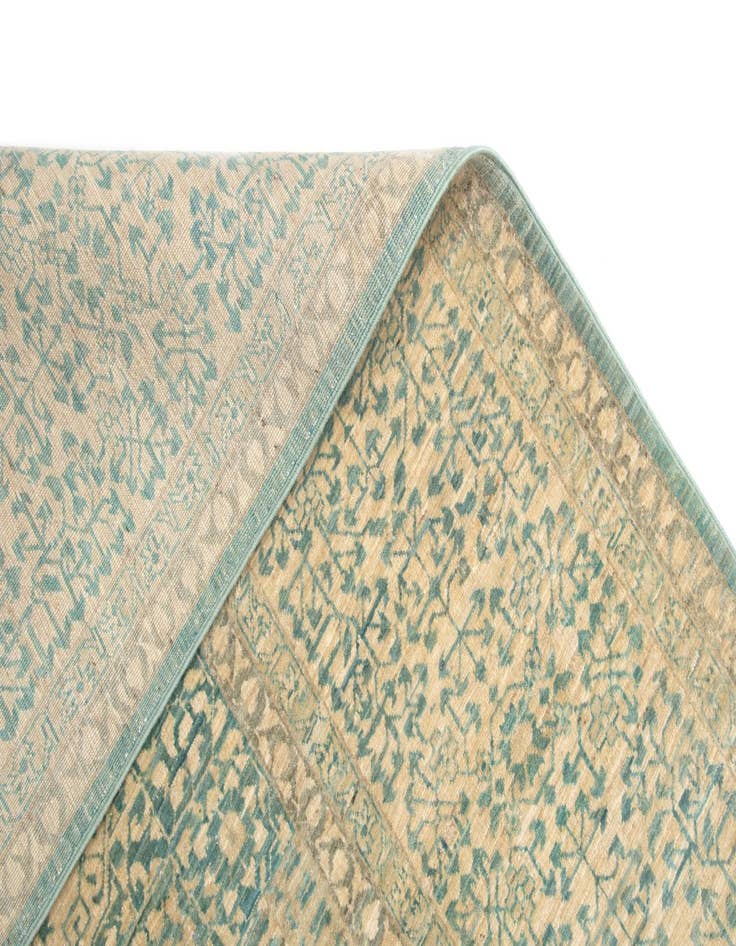 Detail image of 9' x 11' 9  Hand Knotted Mamluk Rug