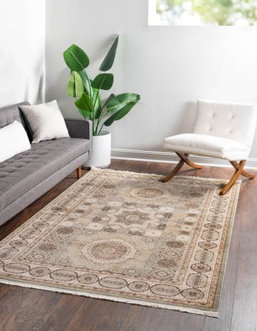 3' 3 x 5' 3 Mamluk Rug