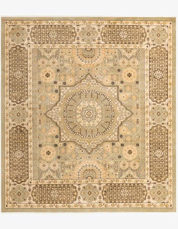 10' x 11' 4 Mamluk Rug