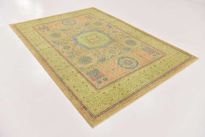 5' 10 x 8' 2 Hand Knotted Mamluk Ziegler Oriental Rug