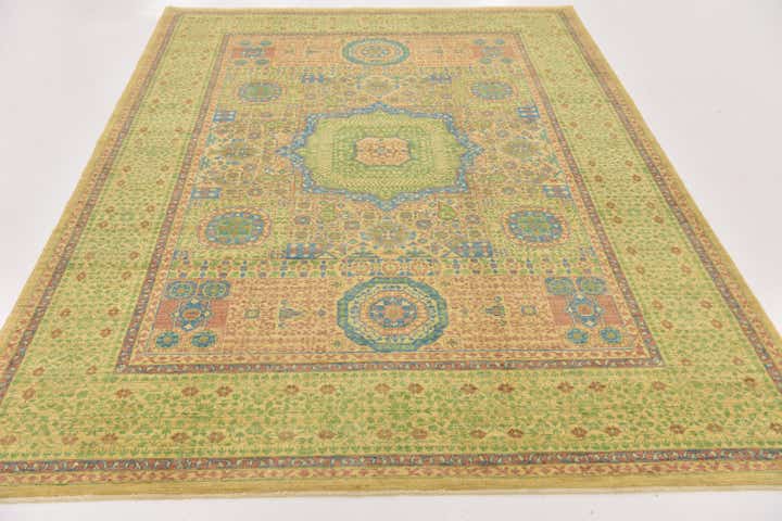 5' 10 x 8' 2 Hand Knotted Mamluk Ziegler Oriental Rug
