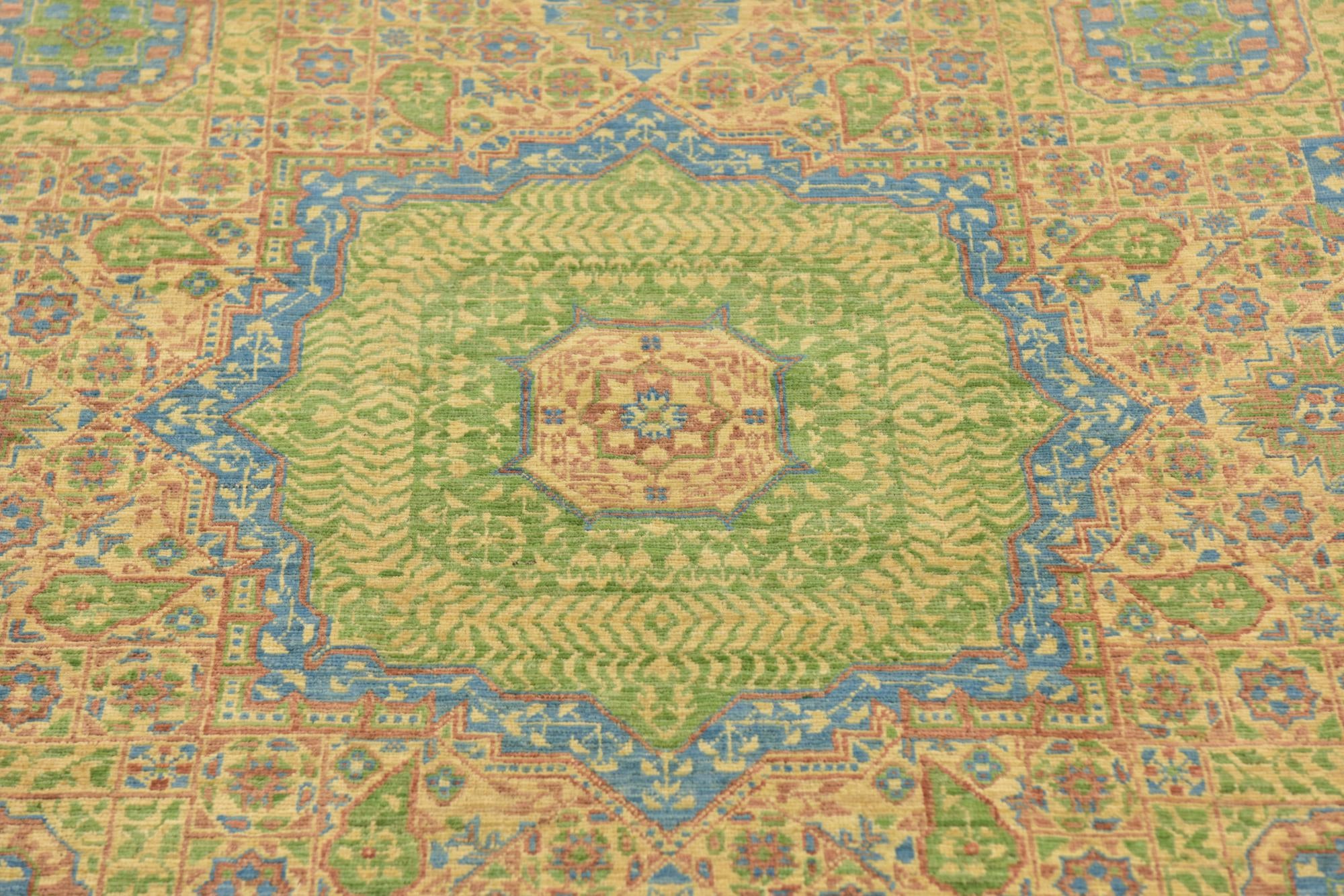 5' 10 x 8' 2 Hand Knotted Mamluk Ziegler Oriental Rug