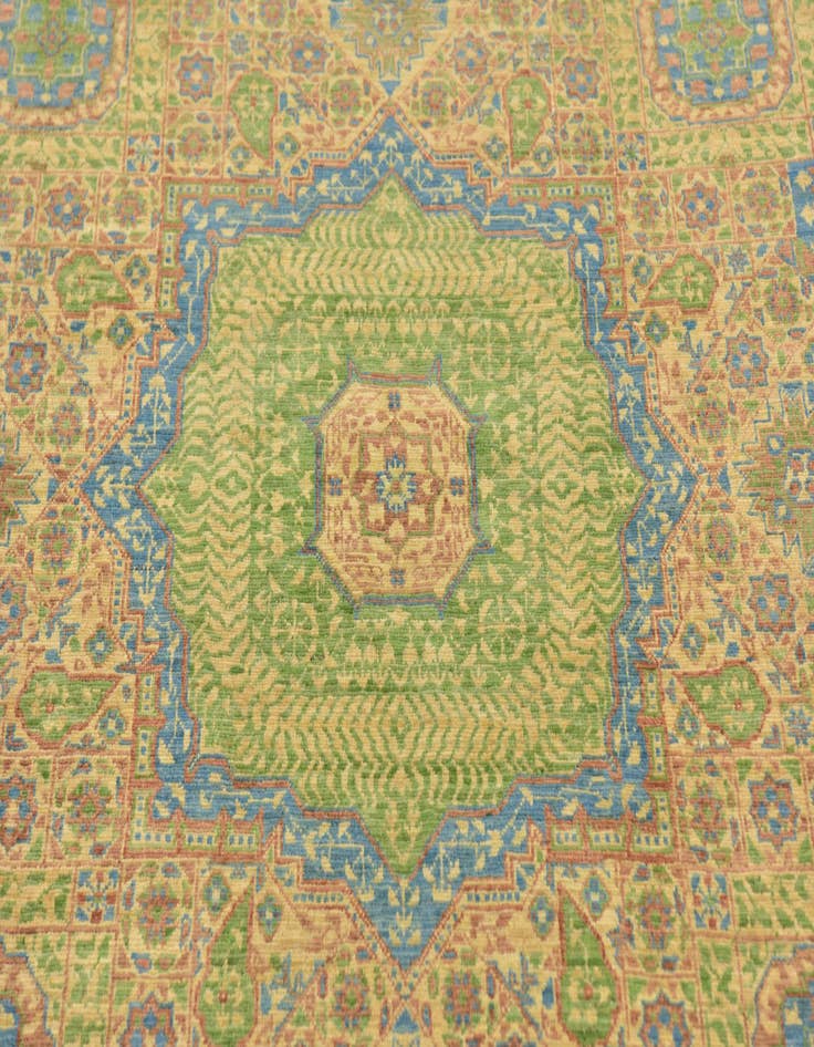 Detail image of 5' 10 x 8' 2  Hand Knotted Mamluk Ziegler Oriental Rug