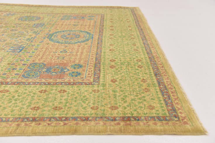 Detail image of 5' 10 x 8' 2 Hand Knotted Mamluk Ziegler Oriental Rug