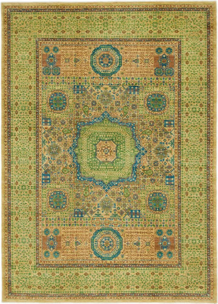 5' 10 x 8' 2 Hand Knotted Mamluk Ziegler Oriental Rug