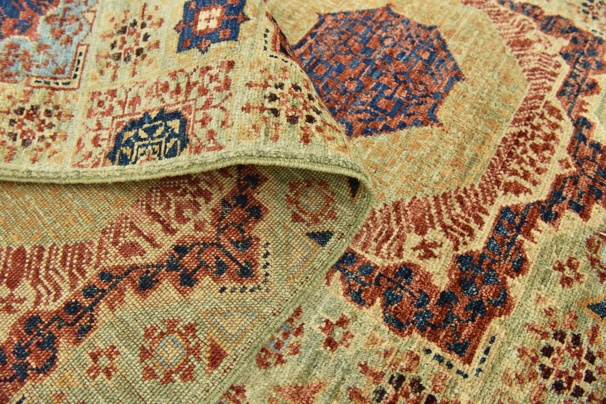 6' x 8' 9 Hand Knotted Mamluk Ziegler Rug