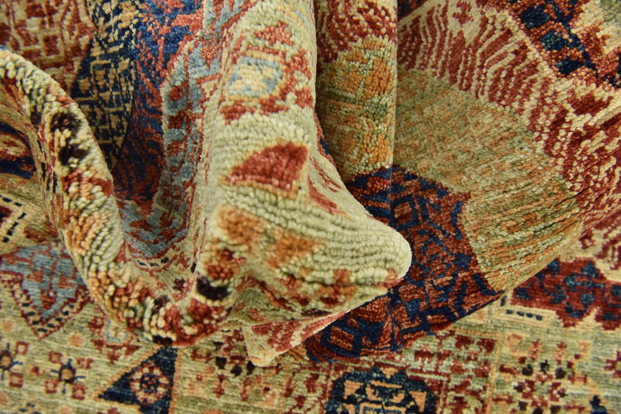 6' x 8' 9 Hand Knotted Mamluk Ziegler Rug