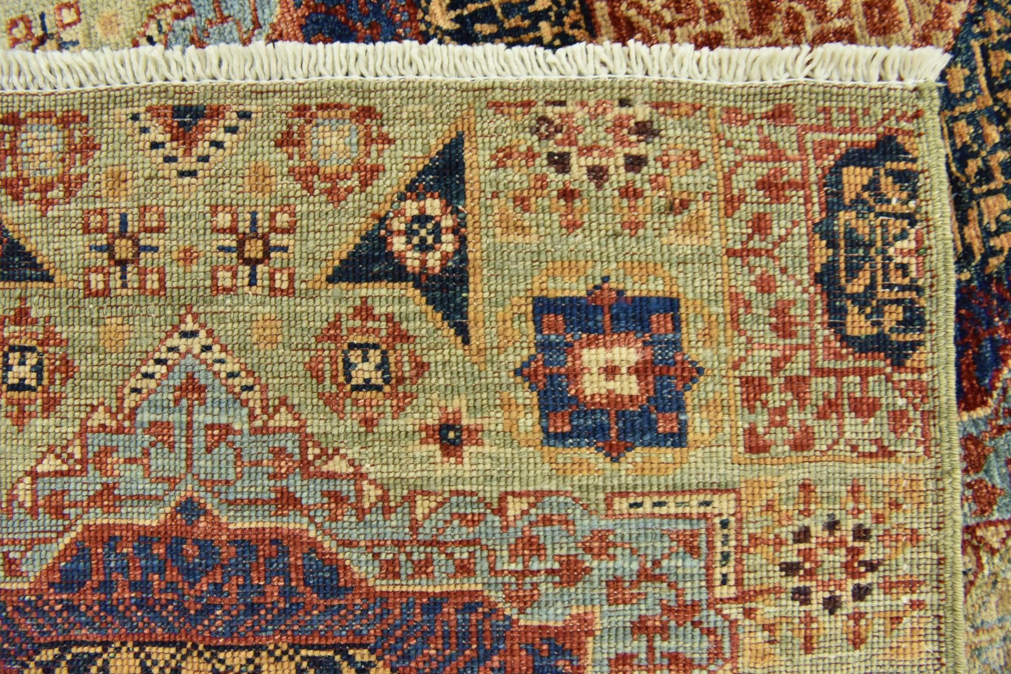 6' x 8' 9 Hand Knotted Mamluk Ziegler Rug