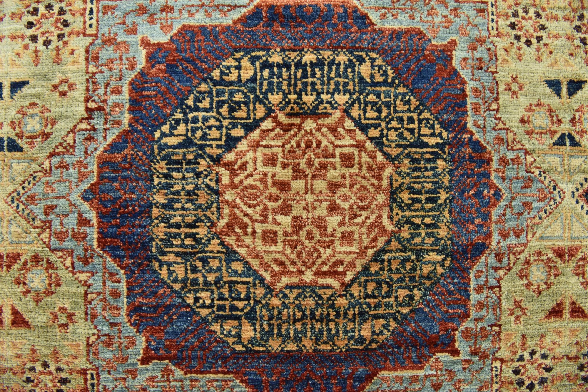 6' x 8' 9 Hand Knotted Mamluk Ziegler Rug