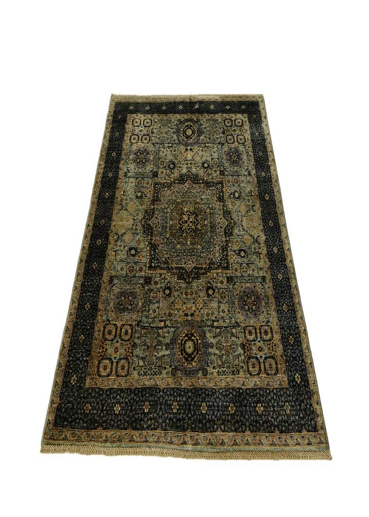 4' 10 x 6' 8 Hand Knotted Mamluk Ziegler Rug