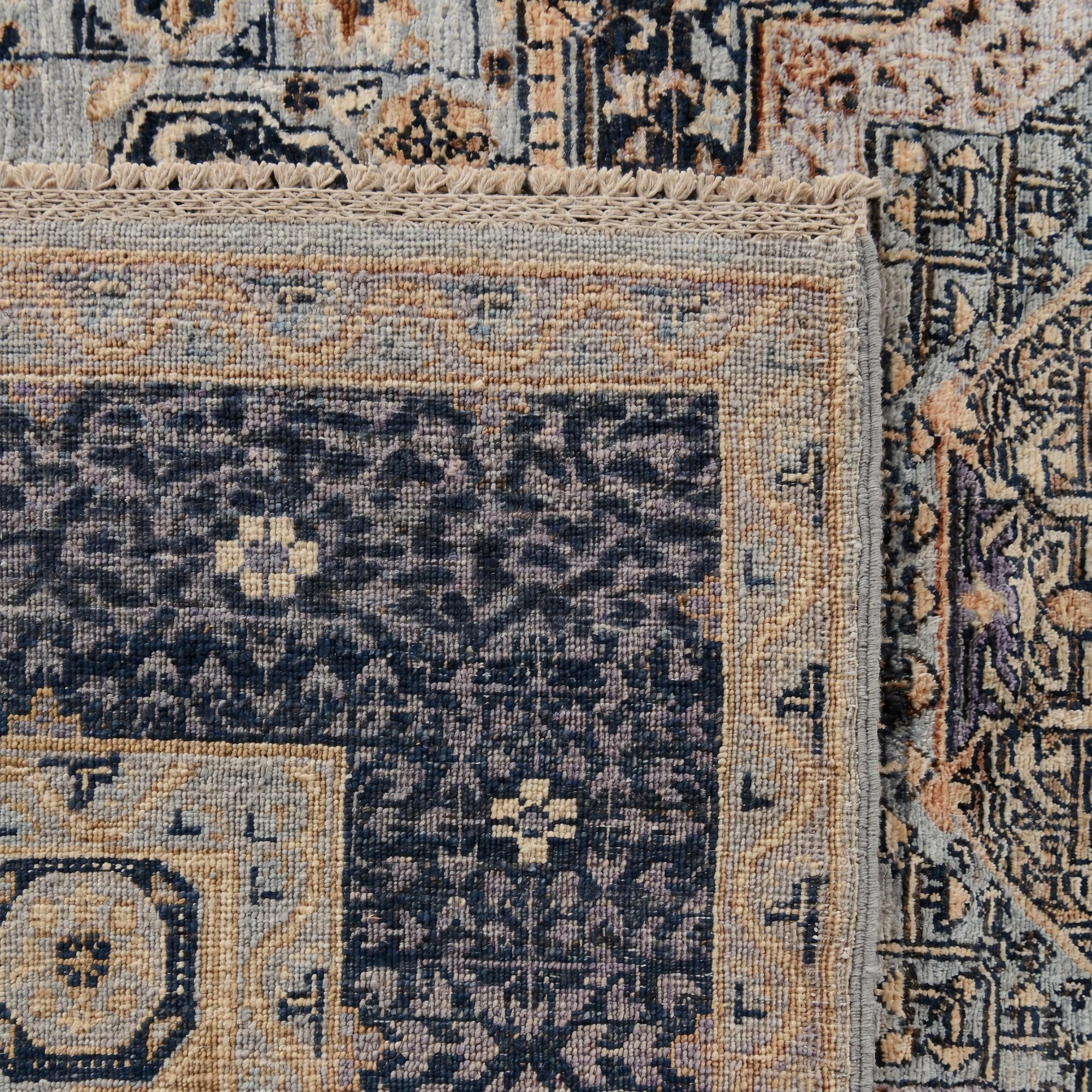 150cm x 205cm Hand Knotted Mamluk Ziegler Rug